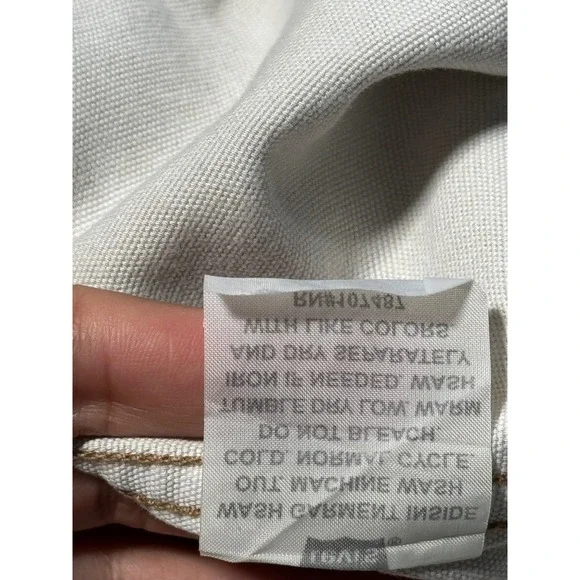 Levi's Copper Clothing Button Down Shirt Jacket Mens Medium Tan Cotton - Picture 10 of 13